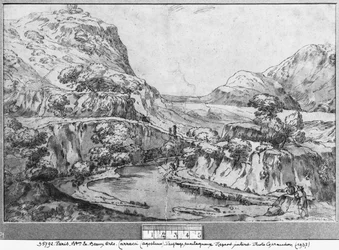 Bergachtig landschap